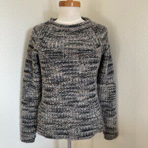 BL. 11 Block 11 Sweater Made in Italy Gray, Charcoal, Brown Wool Blend Mens S